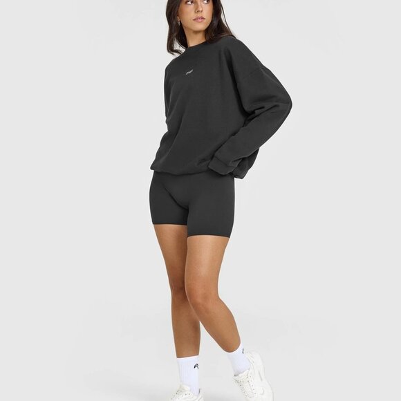 Oner Mid Weight Sweatshirt Color: Soft Black Size Small - Picture 2 of 4